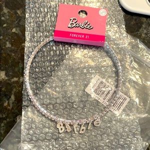 NWT Forever 21 Barbie Diamond Choker Necklace